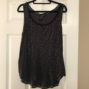 Leopard tank top